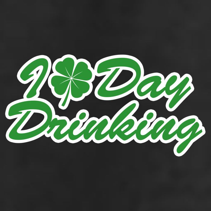 I Love Day Drinking 7 Panel Mesh Trucker Snapback Hat