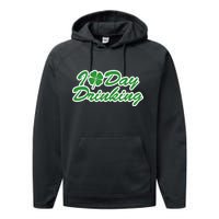 I Love Day Drinking Performance Fleece Hoodie