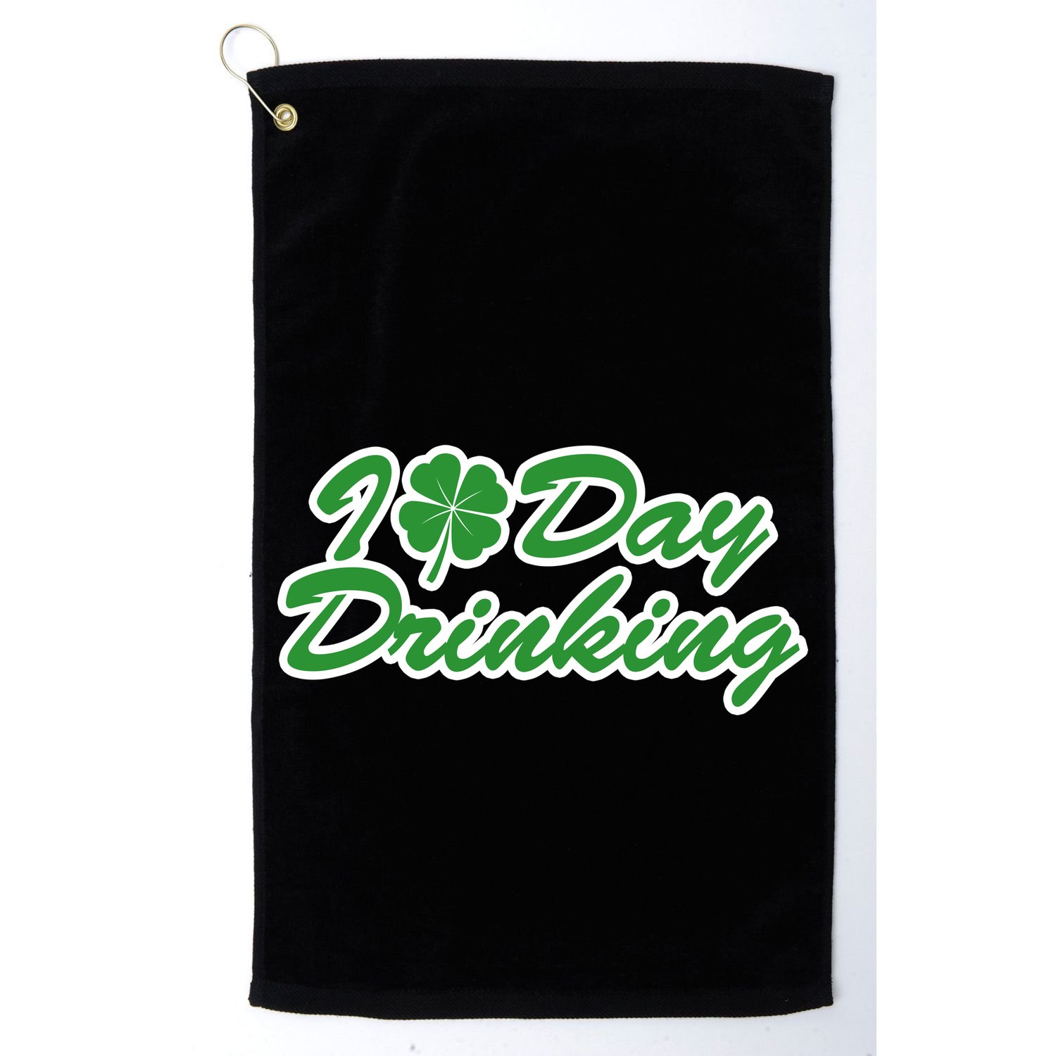 I Love Day Drinking Golf Towel