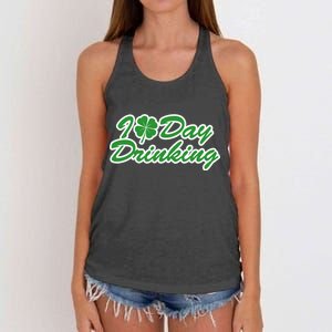 I Love Day Drinking Women's Knotted Racerback Tank