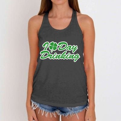 I Love Day Drinking Women's Knotted Racerback Tank