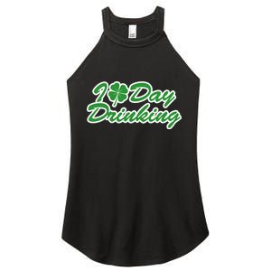 I Love Day Drinking Women's Perfect Tri Rocker Tank