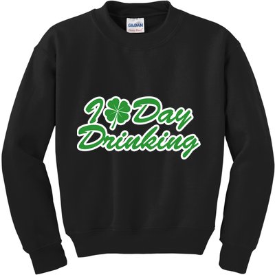 I Love Day Drinking Kids Sweatshirt