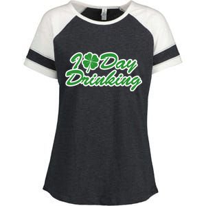 I Love Day Drinking Enza Ladies Jersey Colorblock Tee