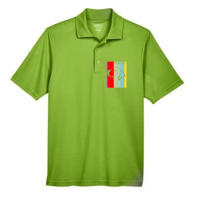 I Love Dogs Cute Dog Lovers Men's Origin Performance Piqué Polo