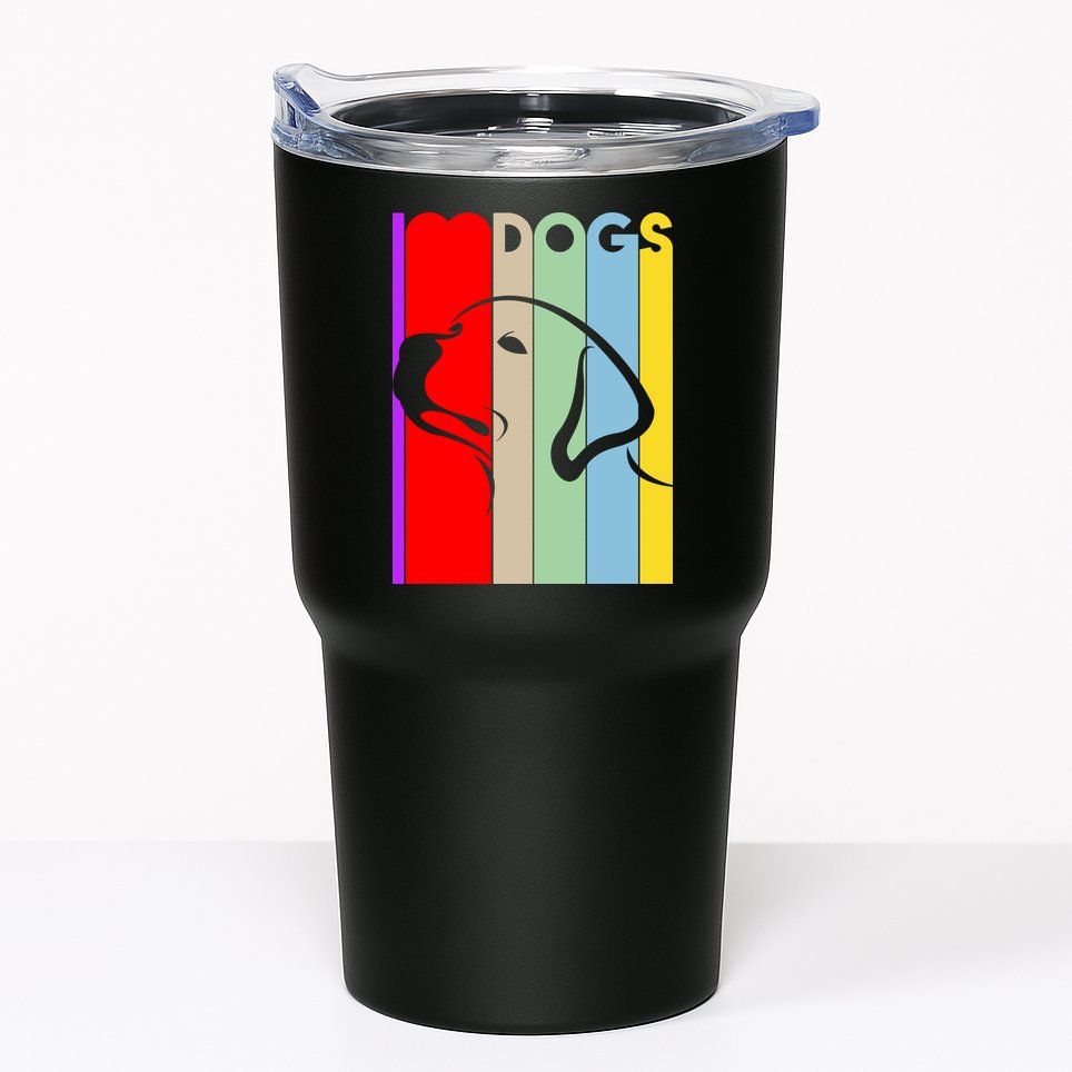 I Love Dogs Cute Dog Lovers Tumbler