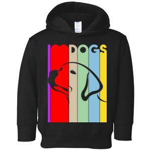 I Love Dogs Cute Dog Lovers Toddler Hoodie