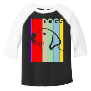 I Love Dogs Cute Dog Lovers Toddler Fine Jersey T-Shirt