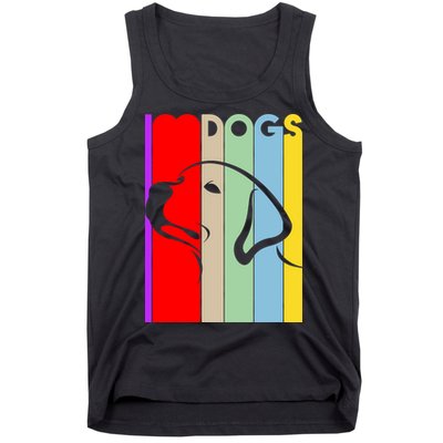 I Love Dogs Cute Dog Lovers Tank Top