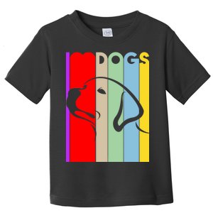 I Love Dogs Cute Dog Lovers Toddler T-Shirt