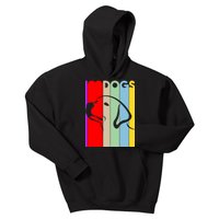 I Love Dogs Cute Dog Lovers Kids Hoodie