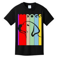 I Love Dogs Cute Dog Lovers Kids T-Shirt