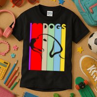 I Love Dogs Cute Dog Lovers Kids T-Shirt