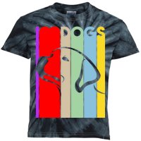 I Love Dogs Cute Dog Lovers Kids Tie-Dye T-Shirt