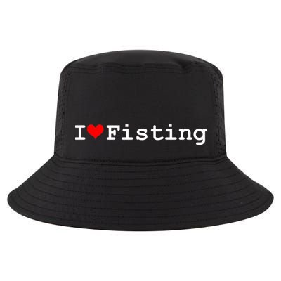 I Love Fisting Cool Comfort Performance Bucket Hat