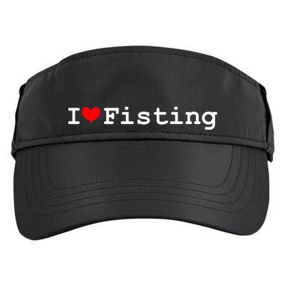 I Love Fisting Adult Drive Performance Visor