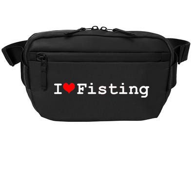 I Love Fisting Crossbody Pack