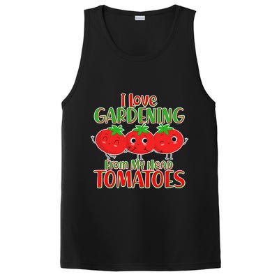 I Love Gardening From My Head Tomatoes PosiCharge Competitor Tank