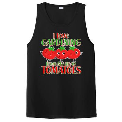 I Love Gardening From My Head Tomatoes PosiCharge Competitor Tank