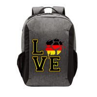 I Love Germany Futbol Soccer Vector Backpack