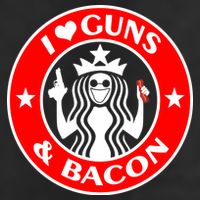 I Love Guns And Bacon Hat