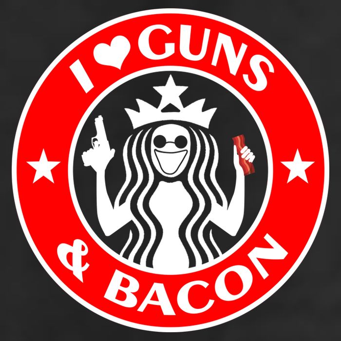 I Love Guns And Bacon Hat