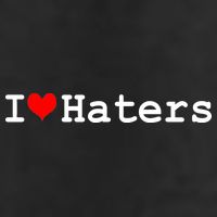 I Love Haters Adult Drive Performance Visor