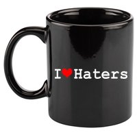 I Love Haters 11oz C Handle Ceramic Mug