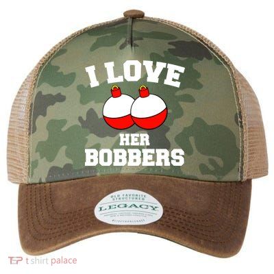 I Love Her Boobers Legacy Tie Dye Trucker Hat
