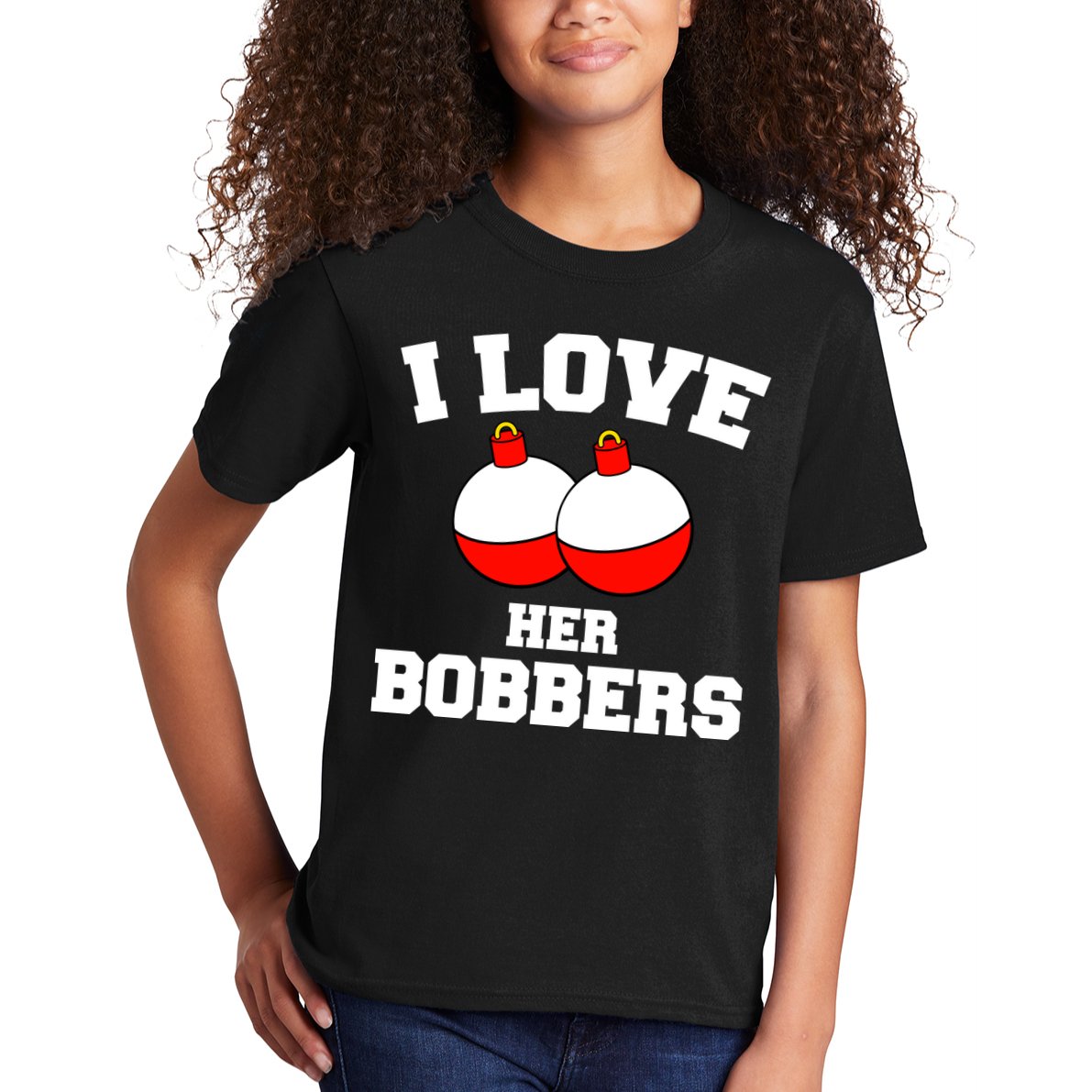 I Love Her Boobers Kids T-Shirt