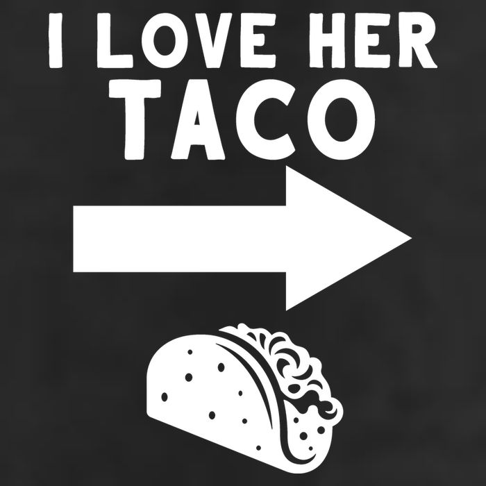 I Love Her Taco 7 Panel Mesh Trucker Snapback Hat