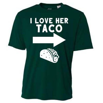 I Love Her Taco Cooling Performance Crew T-Shirt