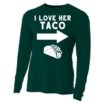 I Love Her Taco Cooling Performance Long Sleeve Crew