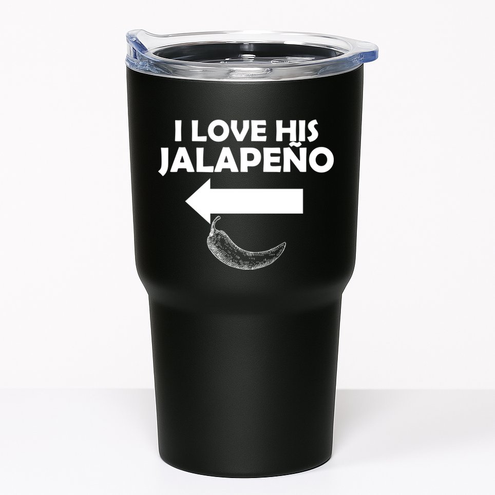 I Love His Jalapeno  Tumbler
