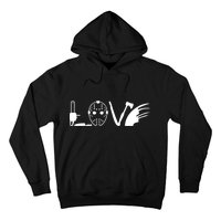 I Love Horror Movies Scary Hoodie