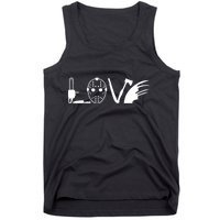 I Love Horror Movies Scary Tank Top