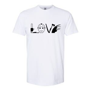 I Love Horror Movies Scary Softstyle CVC T-Shirt