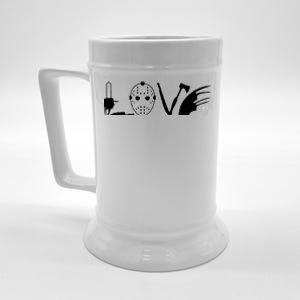 I Love Horror Movies Scary Beer Stein