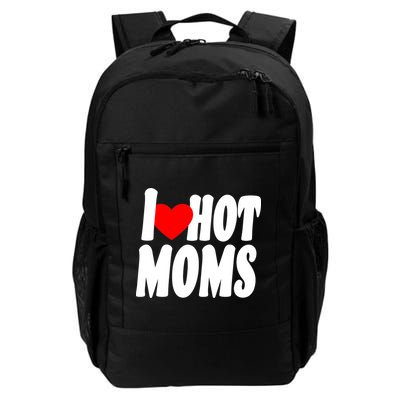 I Love Hot Moms Heart Hot Mothers Backpack