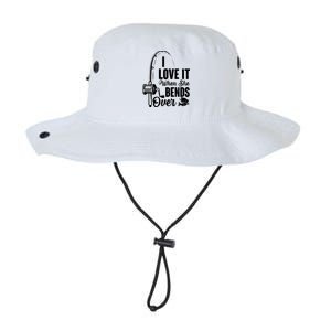 I Love It When She Bends Over Fishing Joke Legacy Cool Fit Booney Bucket Hat