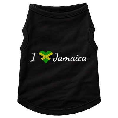 I Love Jamaica Doggie Tank
