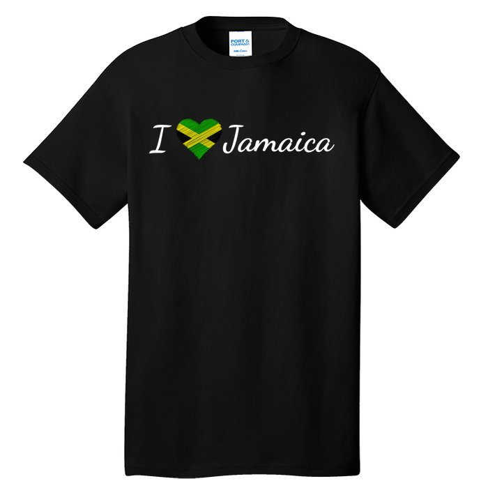 I Love Jamaica Tall T-Shirt