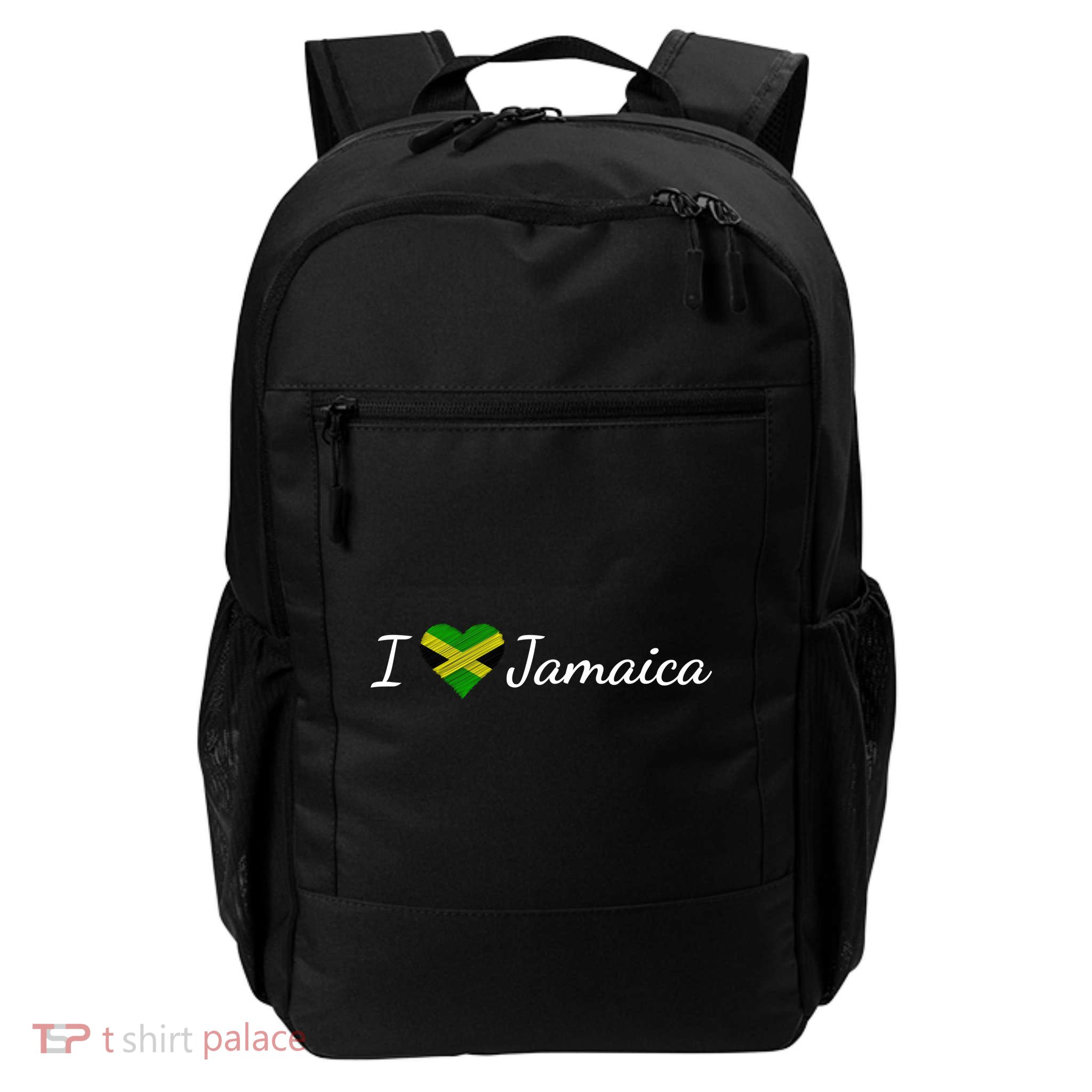 I Love Jamaica Daily Commute Backpack