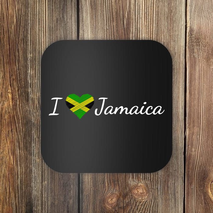 I Love Jamaica Coaster