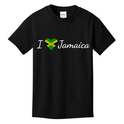 I Love Jamaica Kids T-Shirt