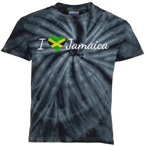 I Love Jamaica Kids Tie-Dye T-Shirt