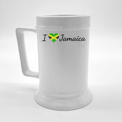 I Love Jamaica Beer Stein