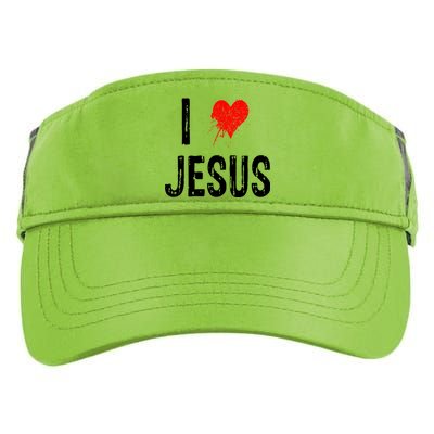 I Love Jesus Adult Drive Performance Visor