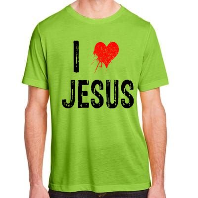 I Love Jesus Adult ChromaSoft Performance T-Shirt