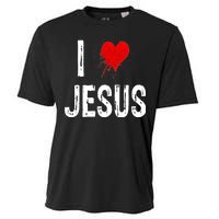 I Love Jesus Cooling Performance Crew T-Shirt